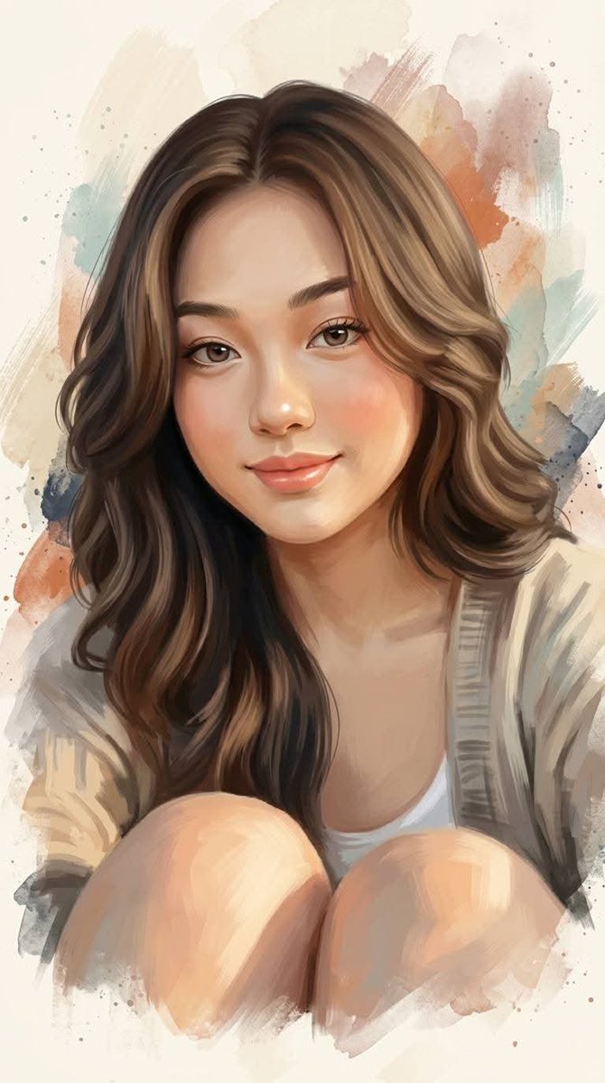 Profile / Avatar - Editorial Digital Portrait Painting - Image 3