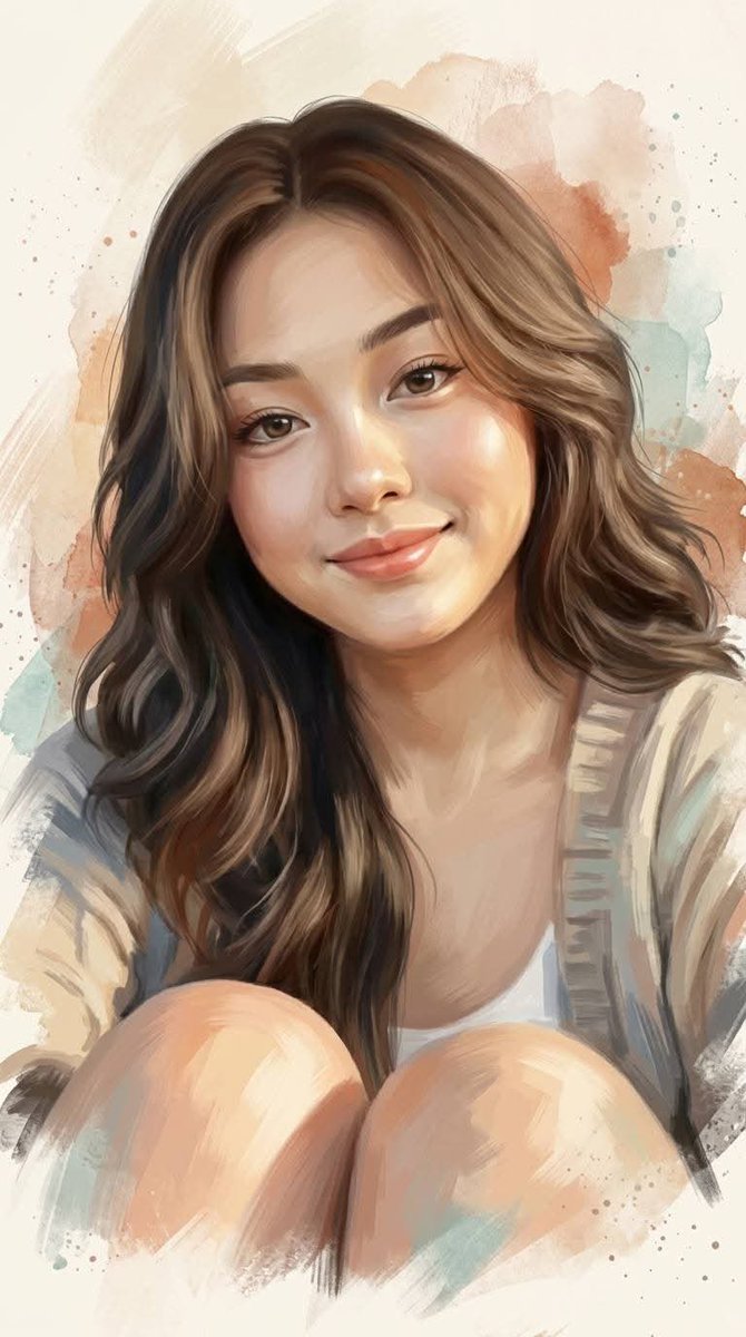 Profile / Avatar - Editorial Digital Portrait Painting - Image 4