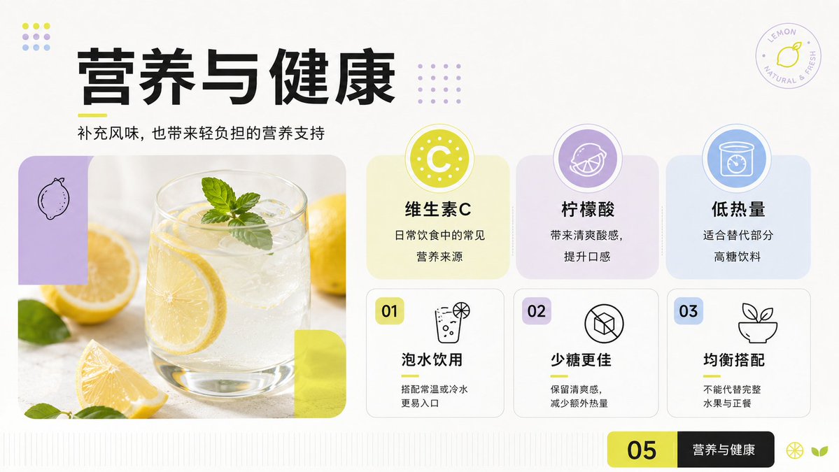 Infographic / Edu Visual - Modern Lemon Uses PPT Cover - Image 4