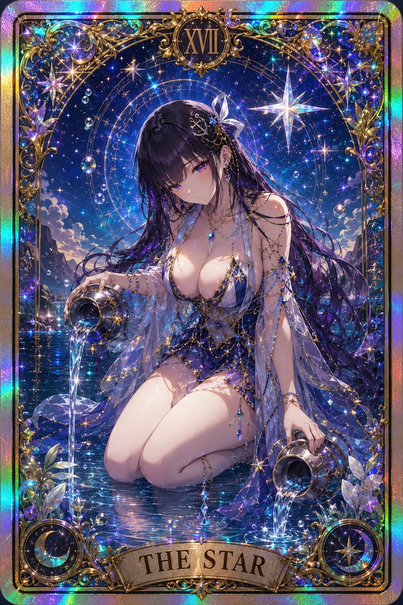 Product Marketing - Gothic Art Nouveau Tarot Card - Image 2