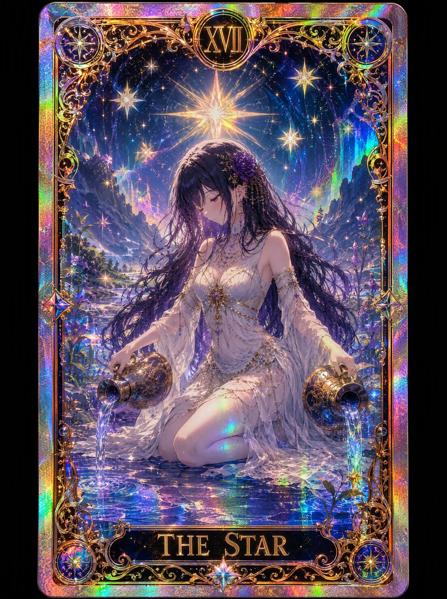 Product Marketing - Gothic Art Nouveau Tarot Card - Image 4
