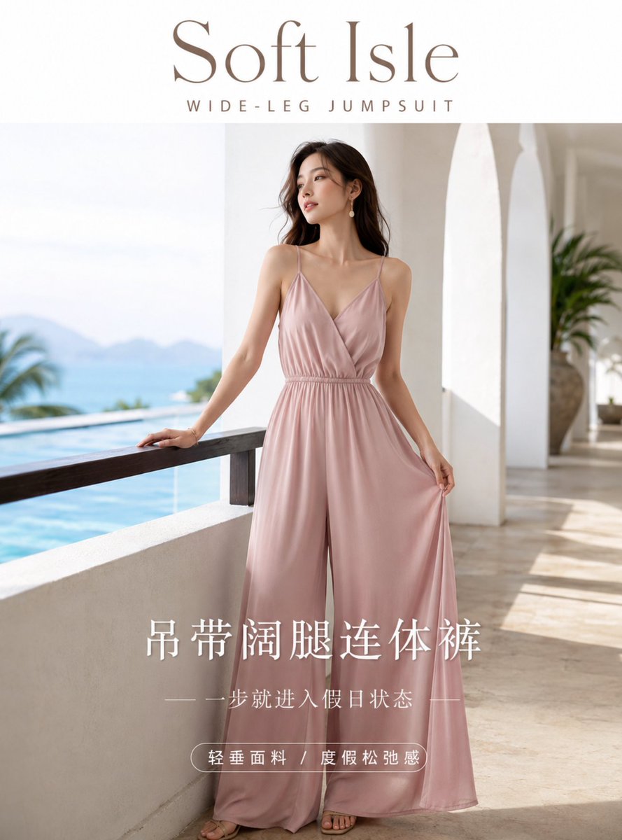 High-End Summer Fashion Poster Prompt