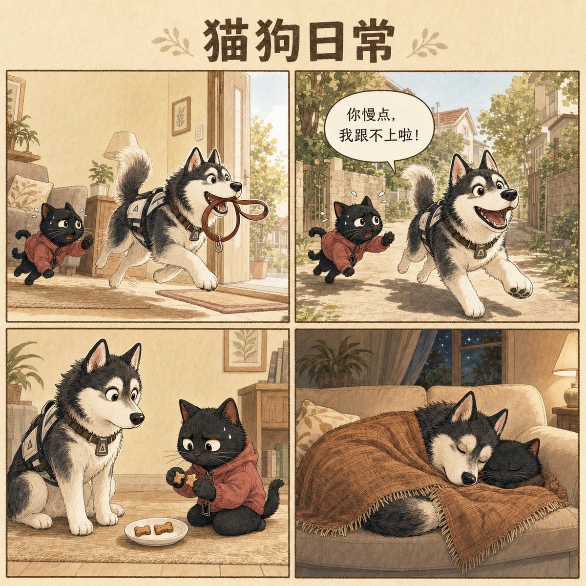 Comic / Storyboard - Healing Japanese Style 4-Panel Manga - Image 3