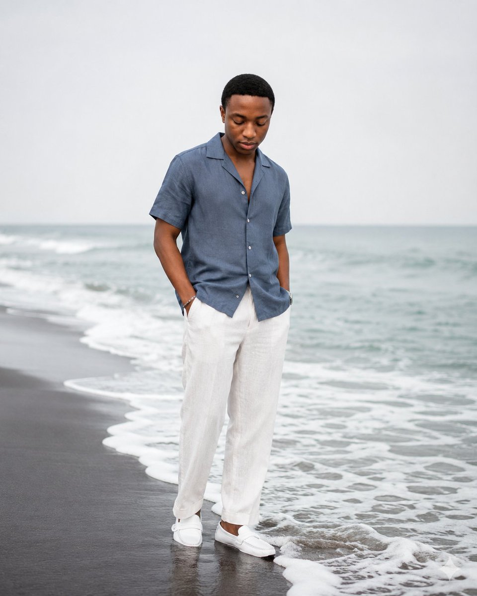 Calm Beach Portrait