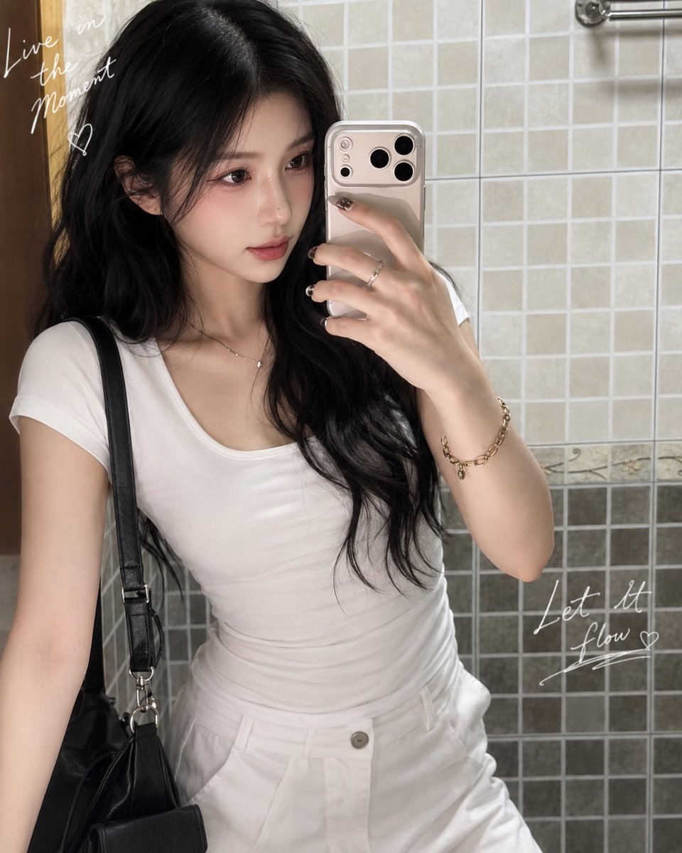 Profile / Avatar - Realistic Korean Mirror Selfie - Image 2