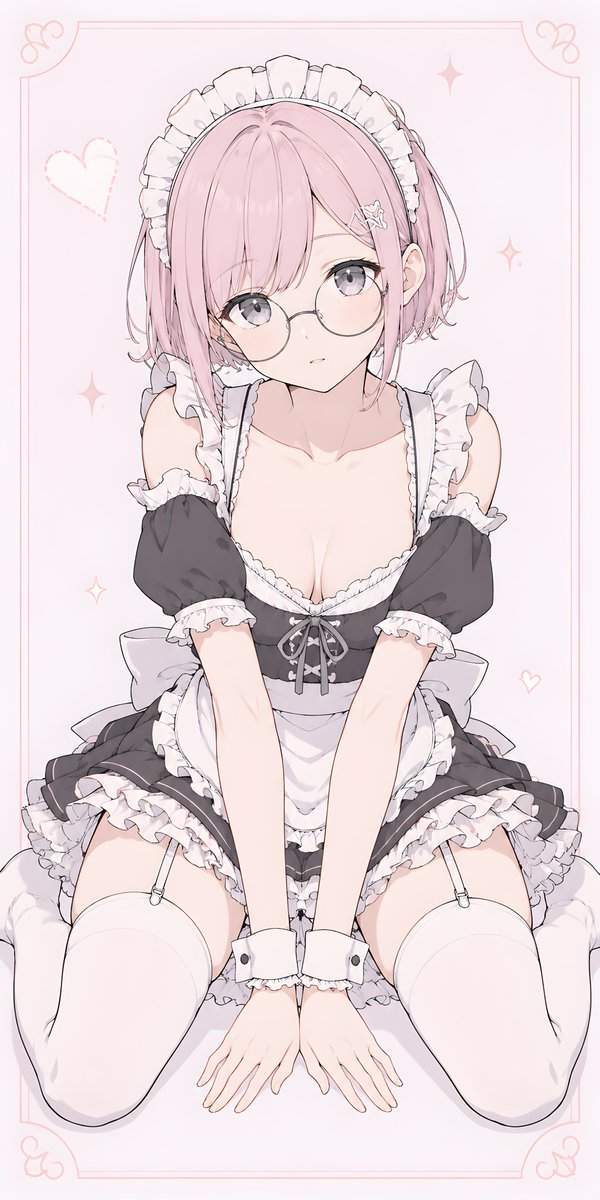 Pastel Anime Maid Senpai