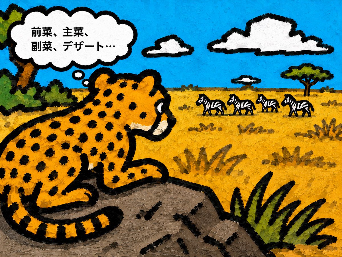 Cheetah Thinking of Dinner