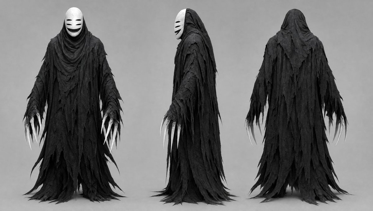 Dark Ghost Spirit Turnaround