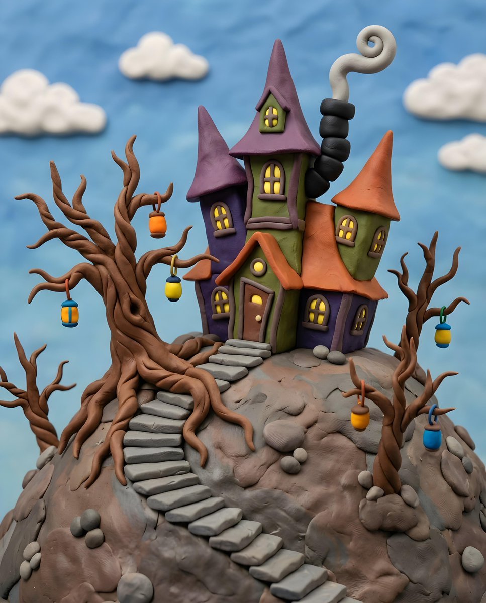 Comic / Storyboard - Gothic Whimsical Haunted House - Image 1