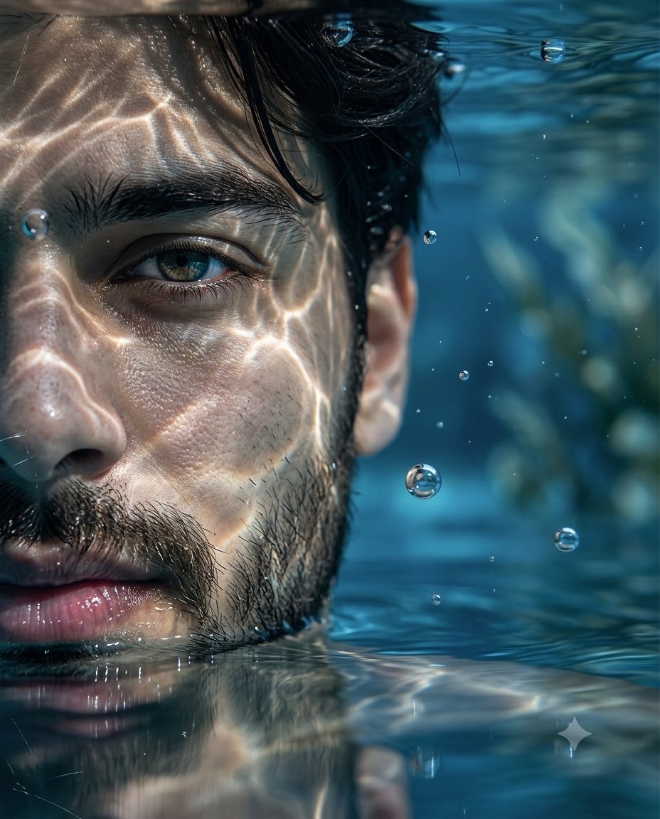 Profile / Avatar - Underwater Macro Face Portrait - Image 1