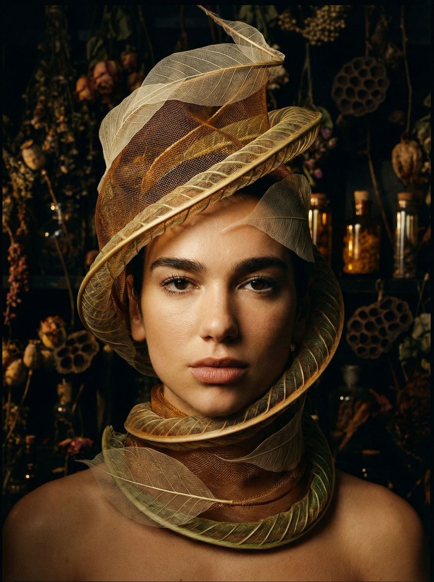 Social Media Post - Avant-Garde Botanical Alchemist Portrait - Image 3
