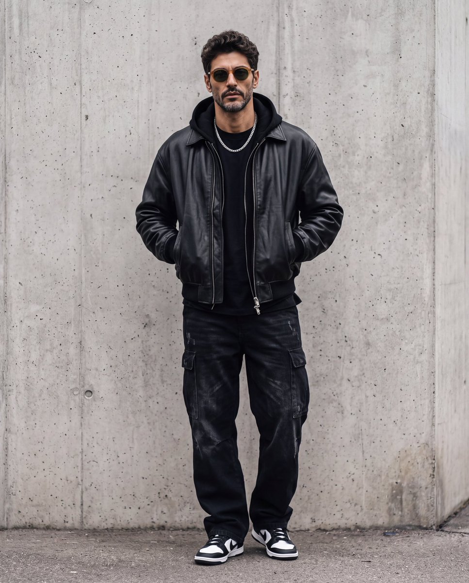 Social Media Post - Urban Luxury Streetwear Portrait - Image 1