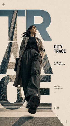 Editorial Typography Poster Design — Create a 9:16 editorial typography poster from a single human-centered lifestyle moment.
Use oversized typography as the ma