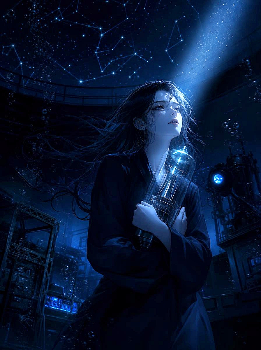 Submerged Planetarium Female Portrait