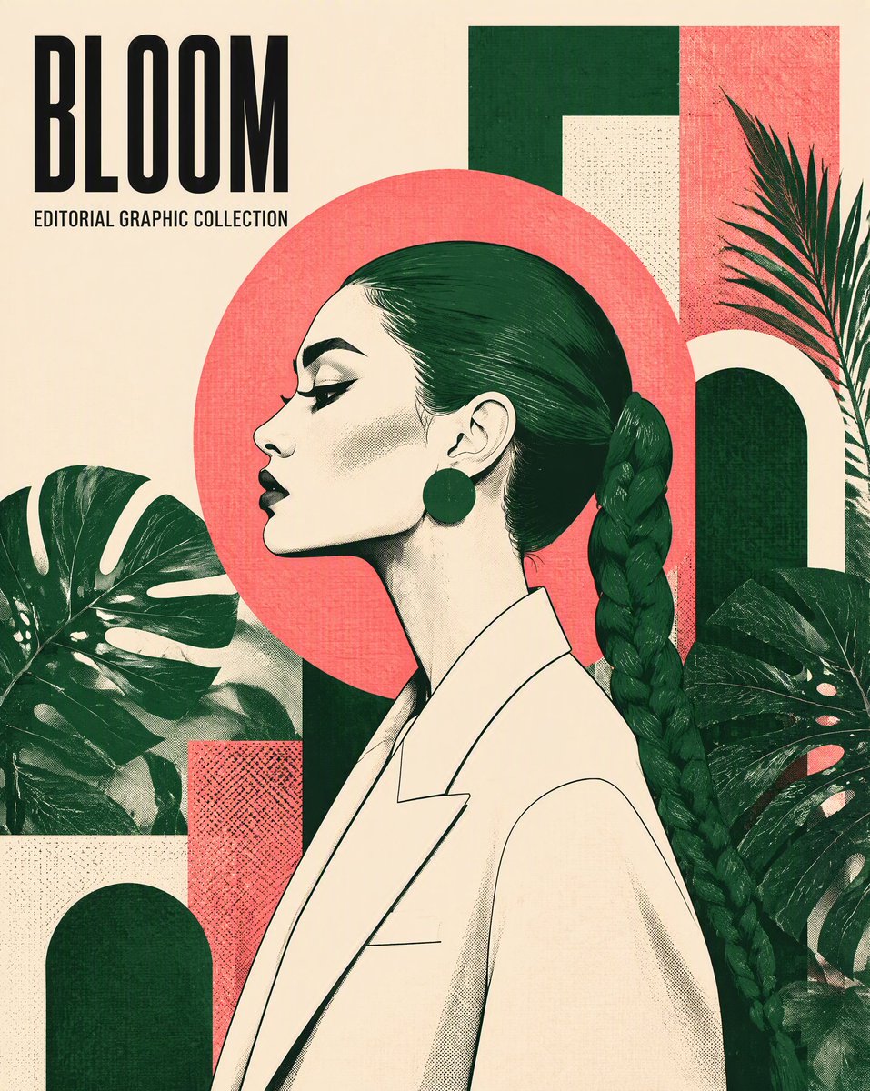 Graphic Design Editorial Poster