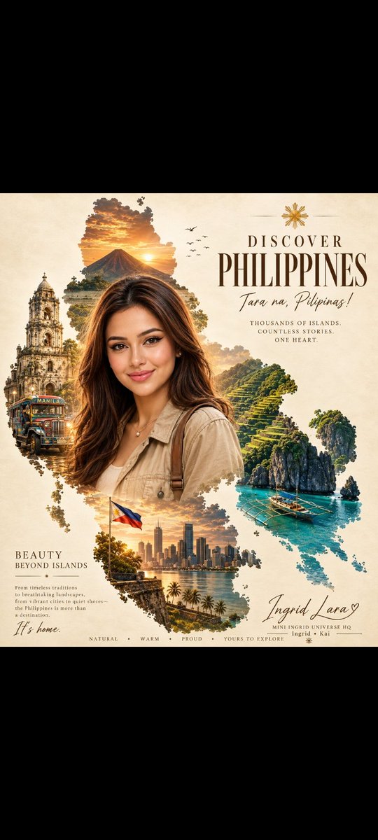 Vintage Philippines Travel Poster