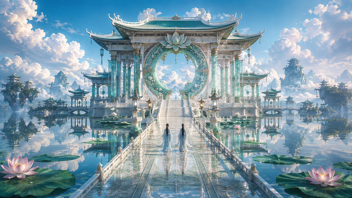 Celestial Jade Lotus Palace