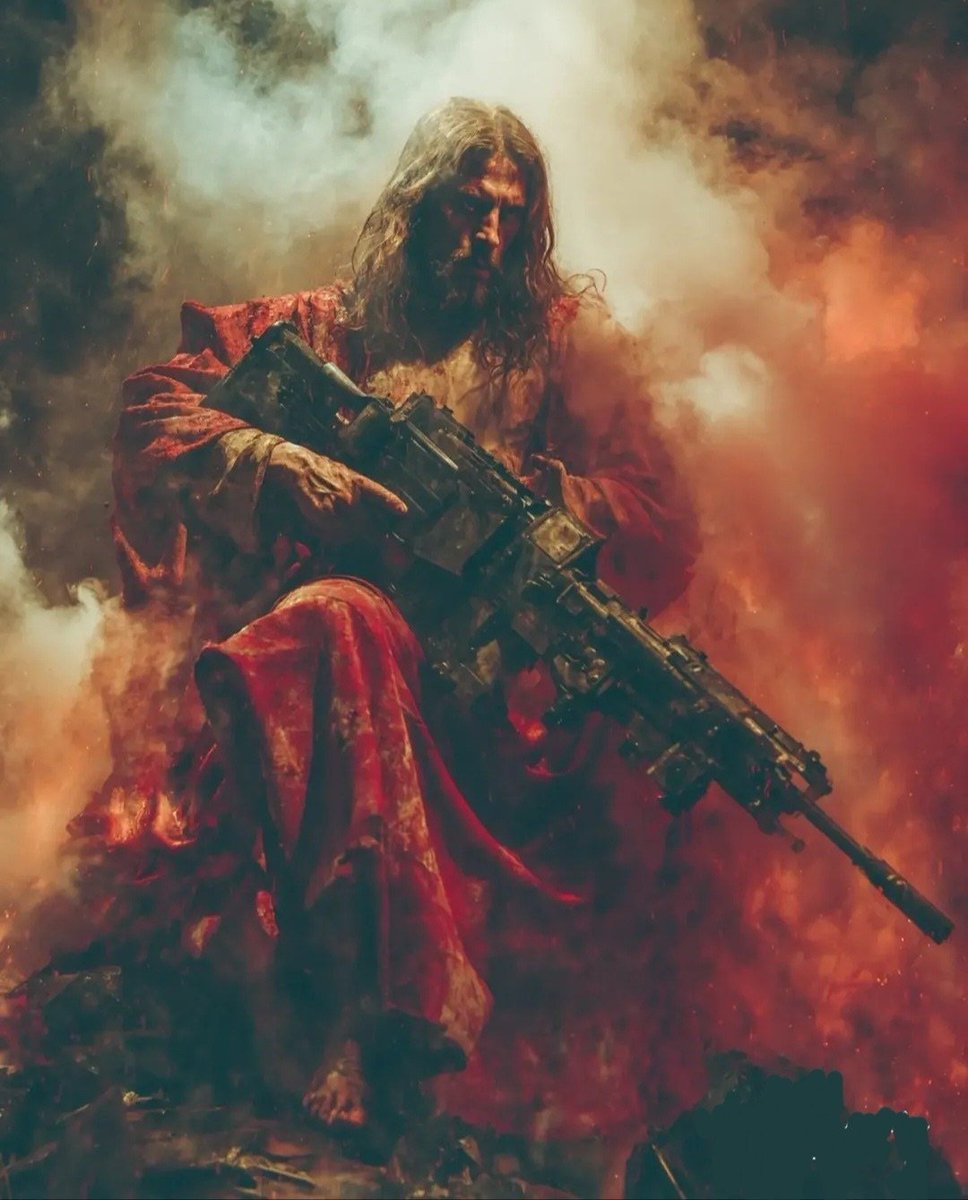 Dark Fantasy Battlefield Warrior