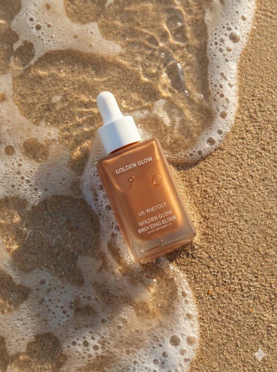 Summer Skincare Product Photography