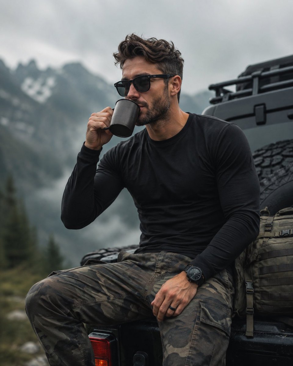 Rugged Man Adventure Lifestyle Photography
