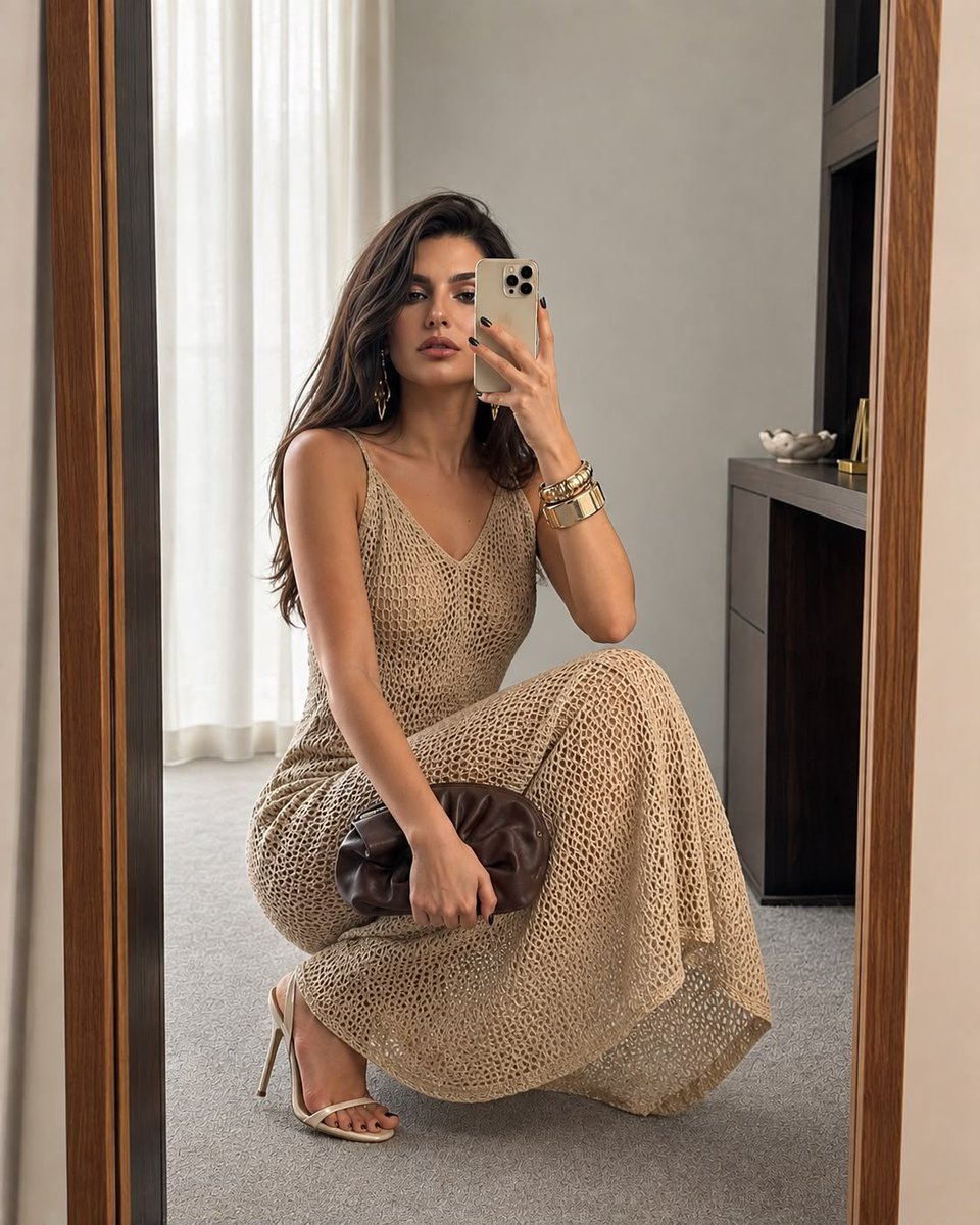 Luxury Mirror Selfie Fashion Prompt