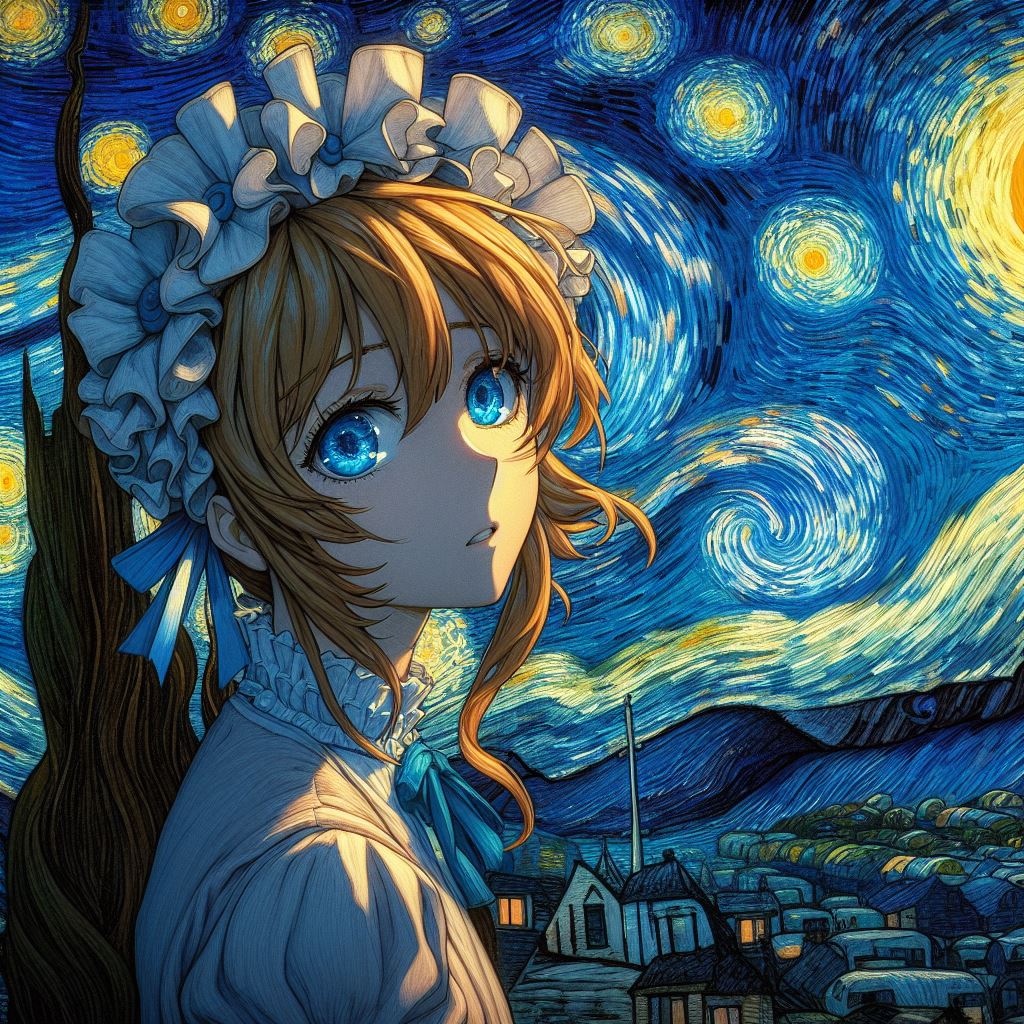 Profile / Avatar - Starry Night Maiden - Image 2