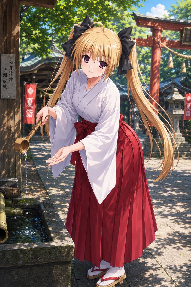 Comic / Storyboard - Summer Shrine Maiden Portrait - Image 4