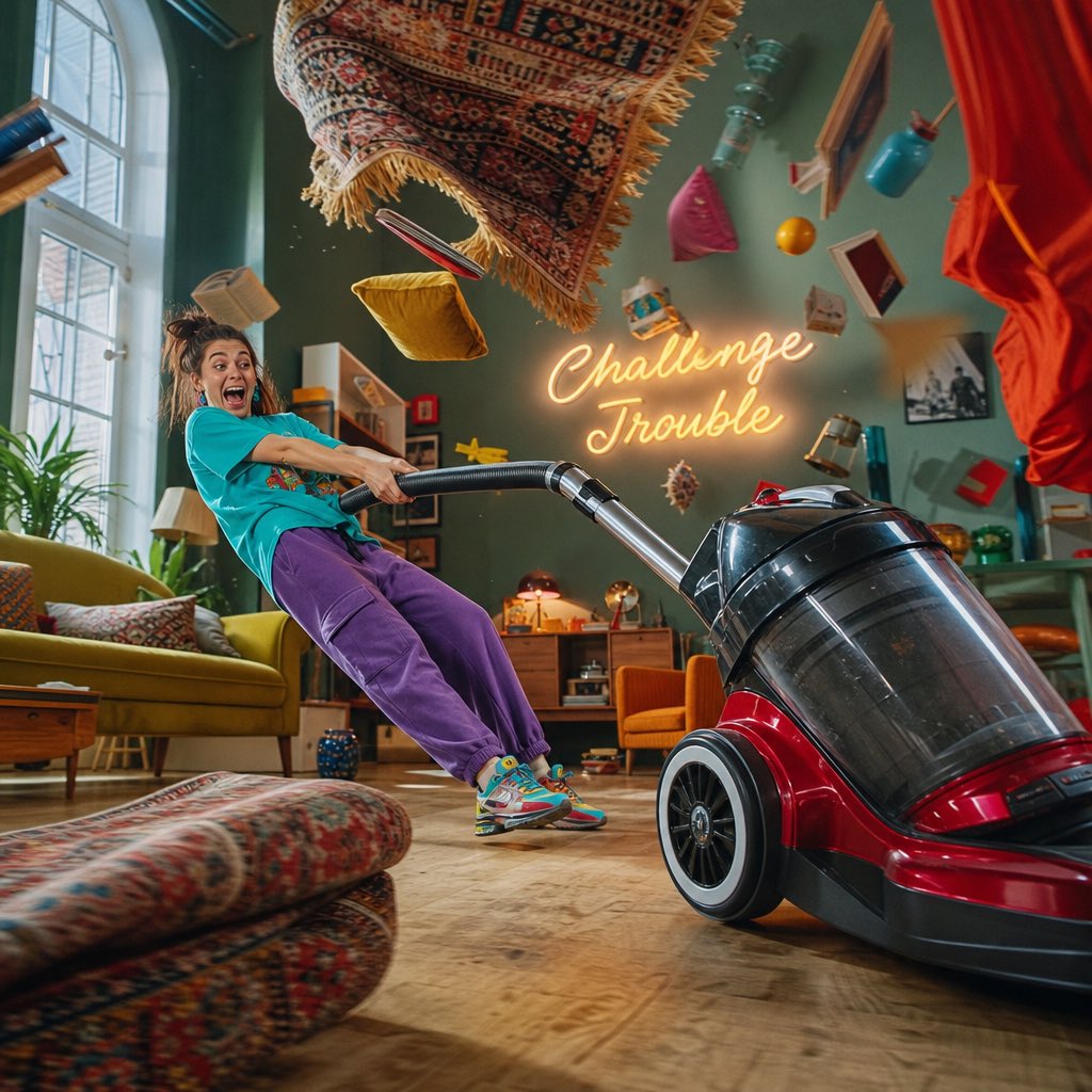 Surreal Runaway Vacuum Disaster