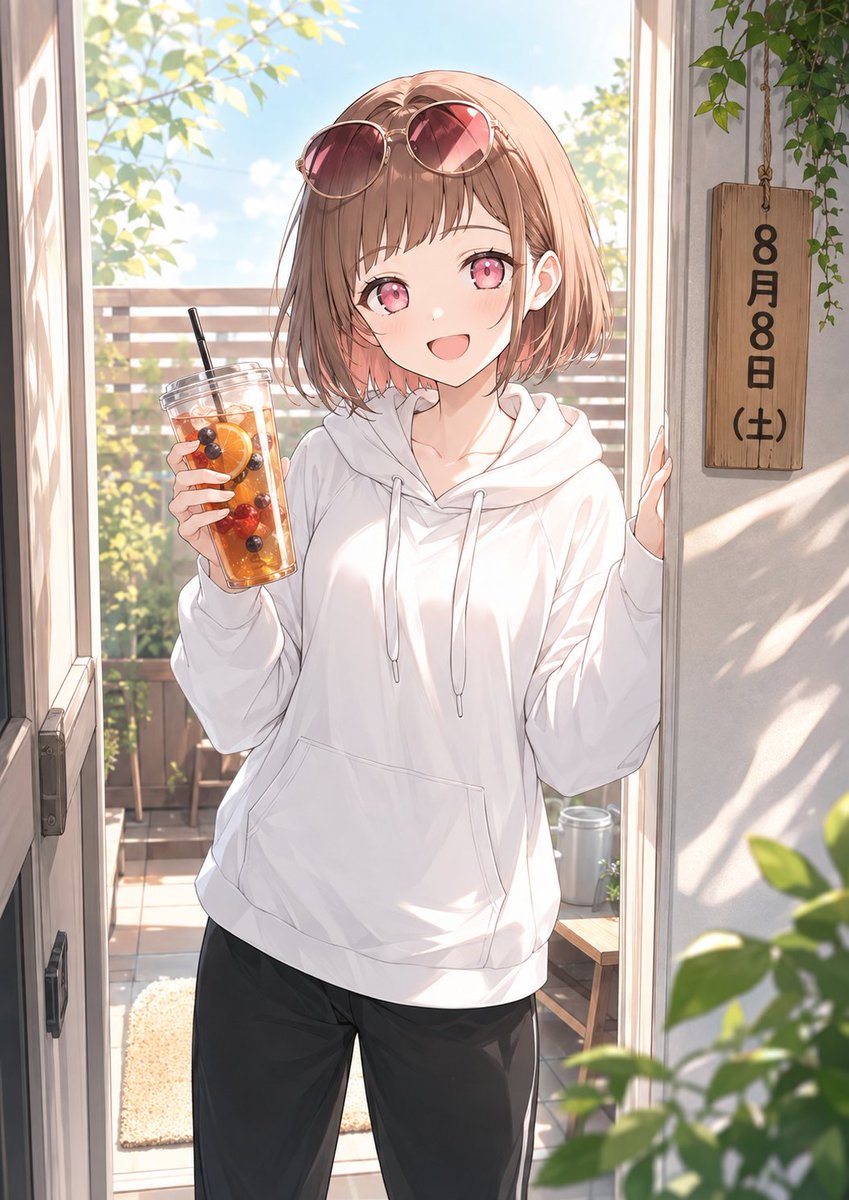 Anime Summer Girl Reference Portrait