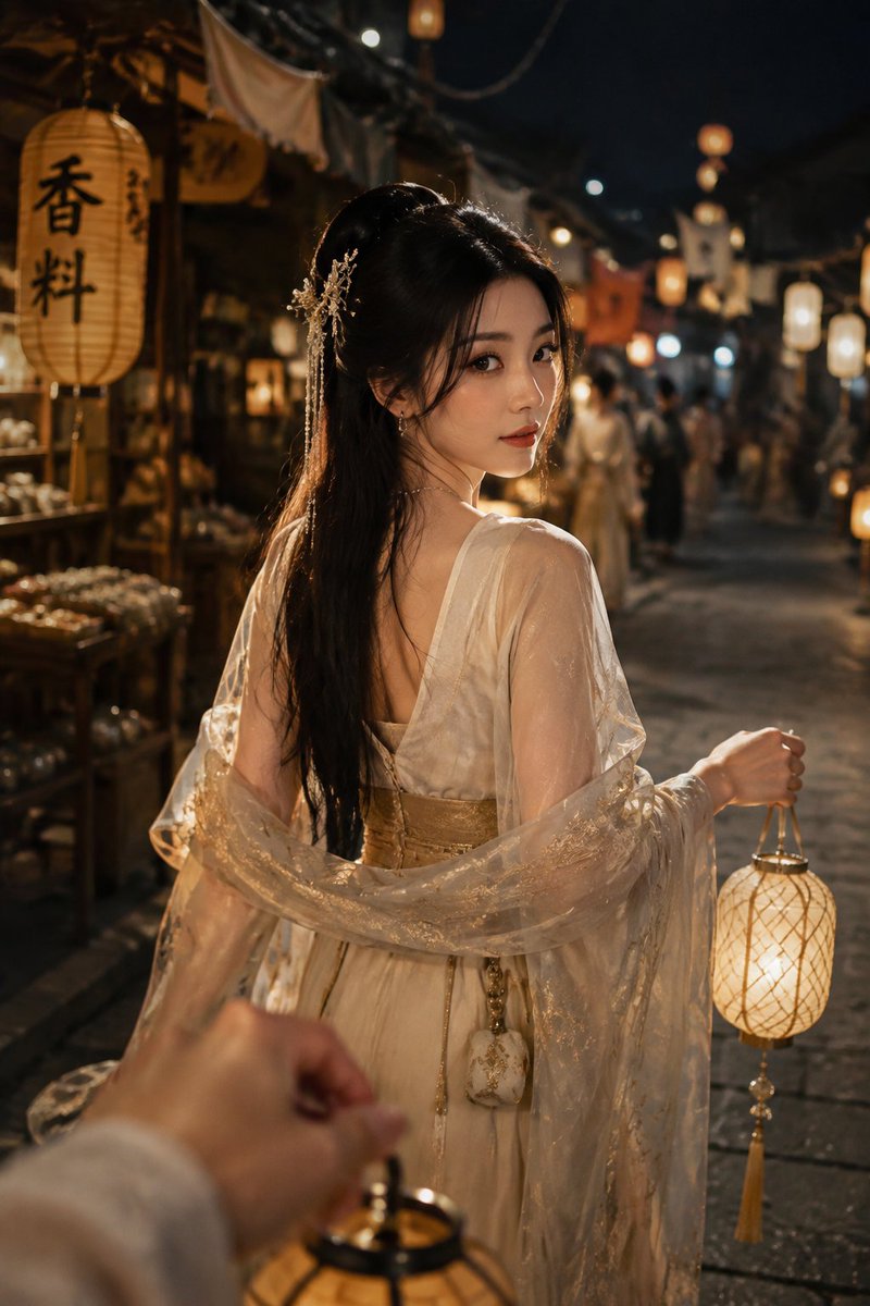 Profile / Avatar - Tang Dynasty Spice Shop Night Portrait - Image 2