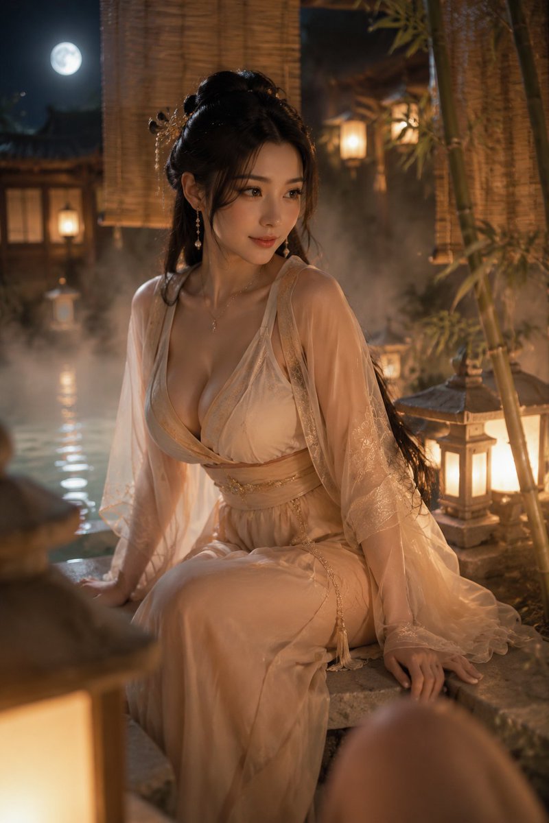 Profile / Avatar - Tang Dynasty Spice Shop Night Portrait - Image 3