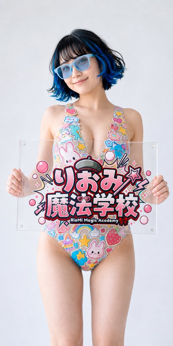 Profile / Avatar - Kawaii Academy Acrylic Sign Portrait - Image 1