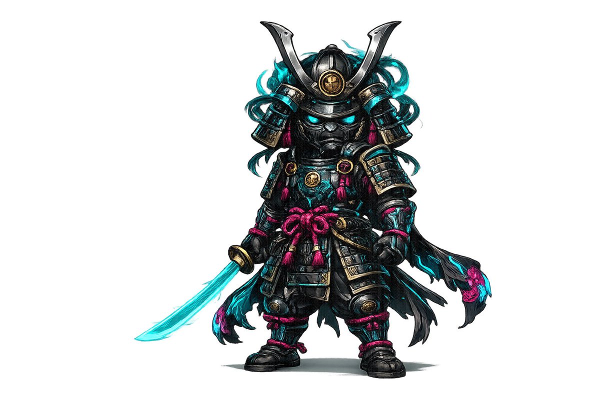Game Asset - Chibi Pixel Samurai Transformation - Image 2