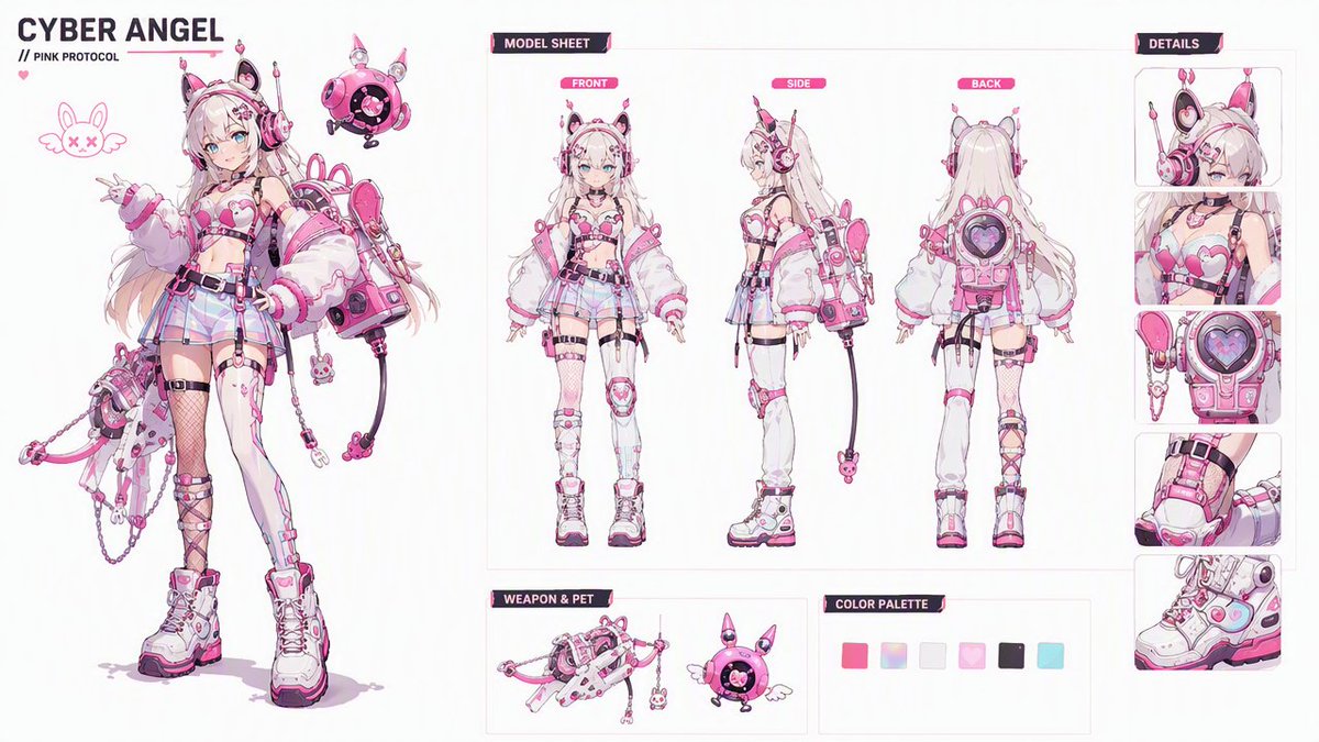 Cyber Angel Character Sheet