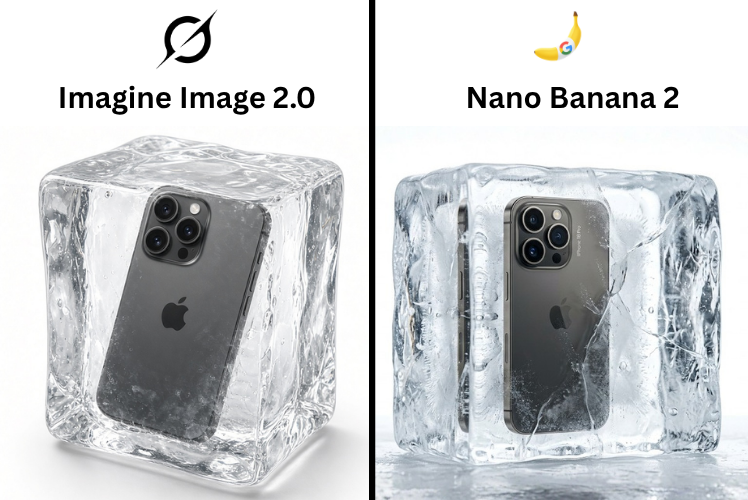 E-commerce Main Image - Product in Ice Cube Minimalist - Image 1