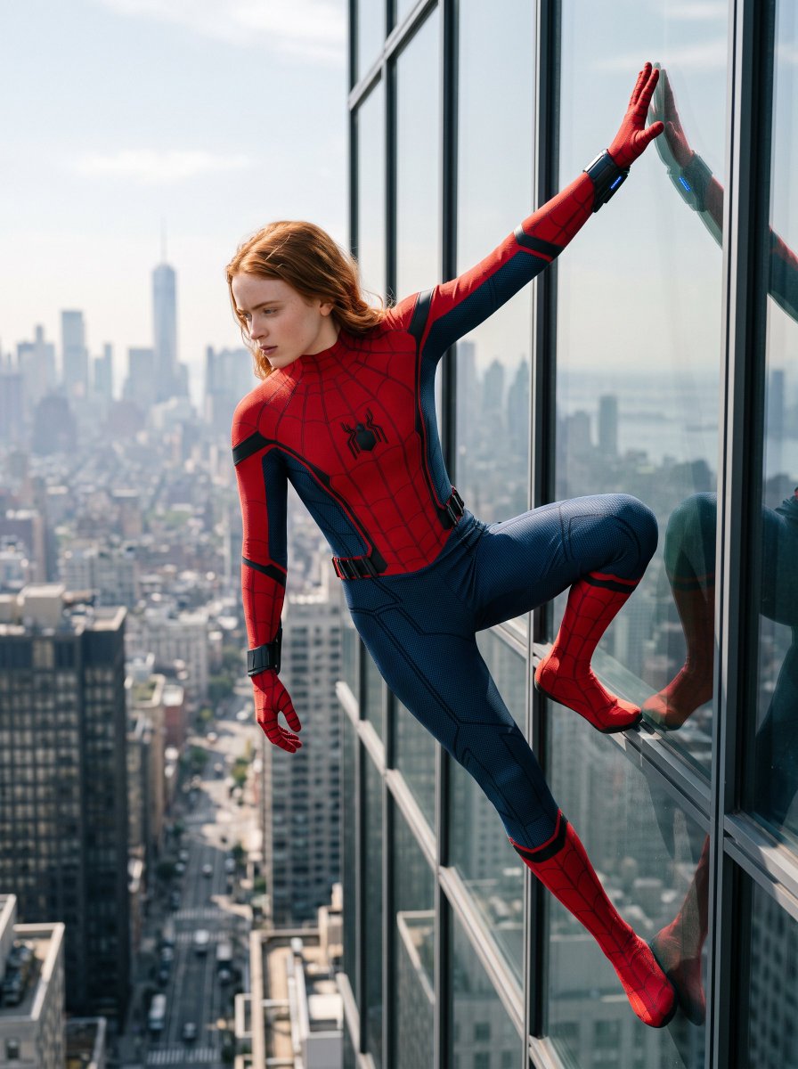 Game Asset - Spiderman Skyscraper Editorial Portrait - Image 2