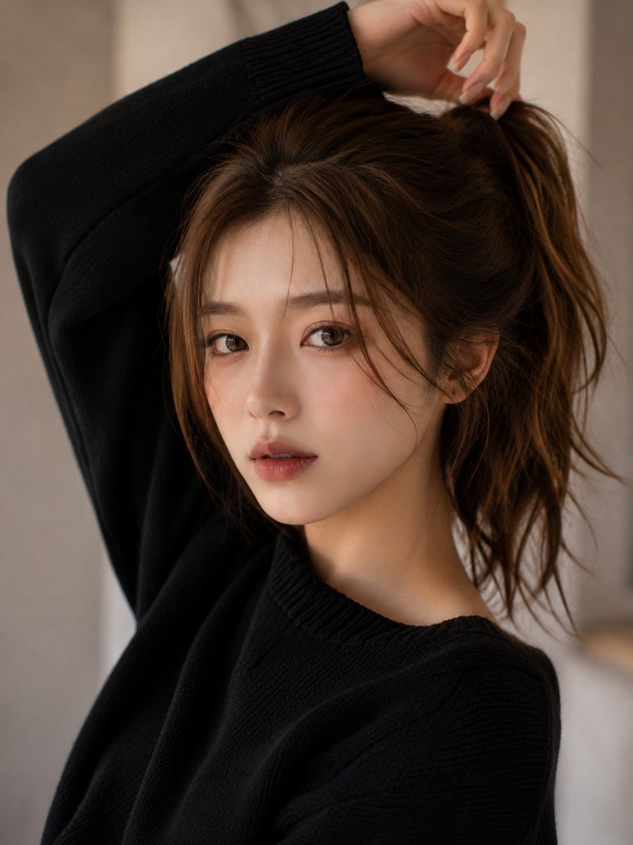 Cinematic Close-Up Beauty Portrait