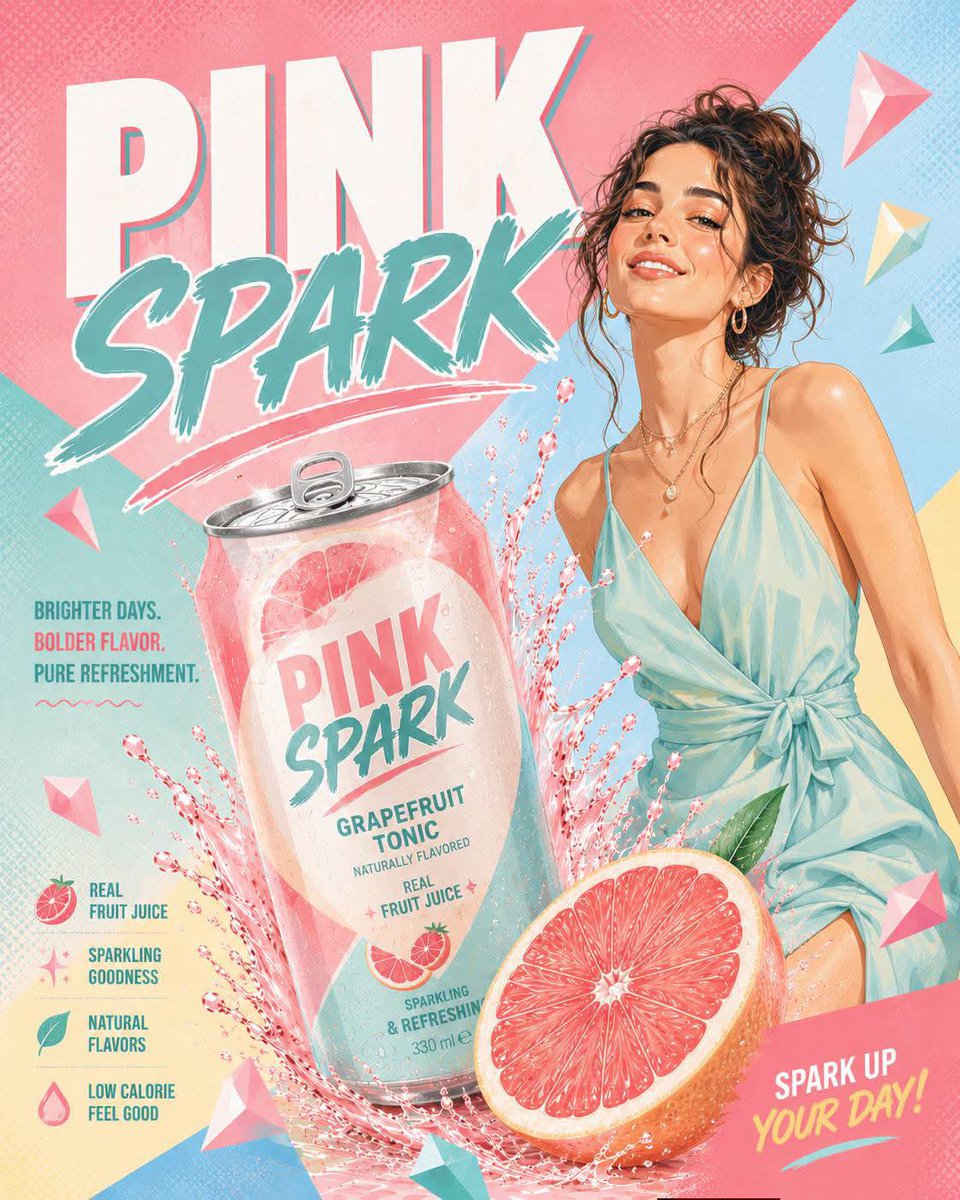 Pastel Pop Product Advertisement