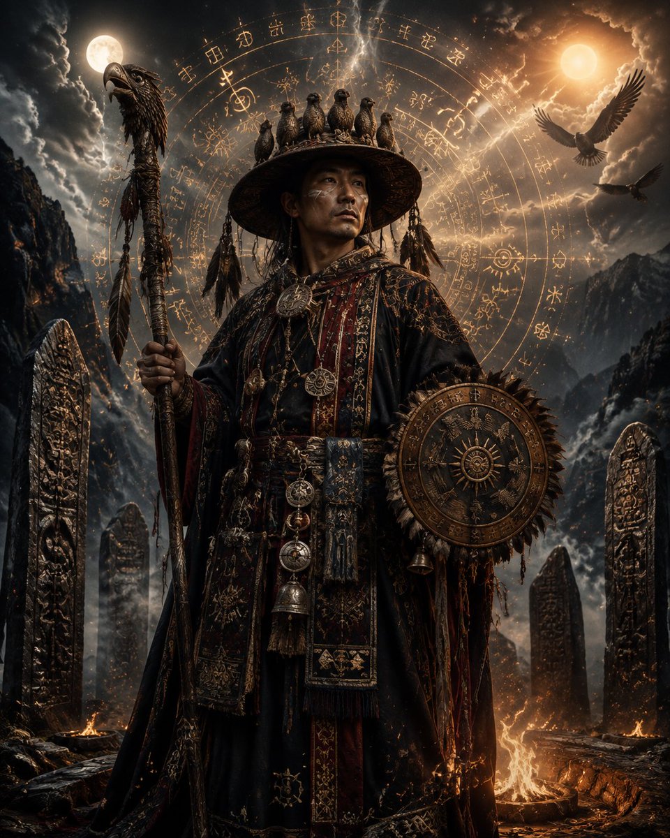 Yi Bimo High Priest Fantasy Portrait