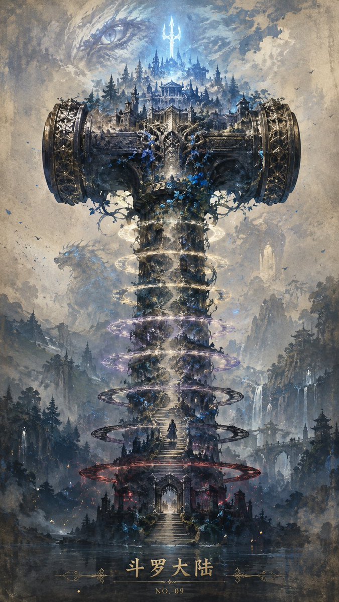 Epic Douluo Fantasy Tower Poster