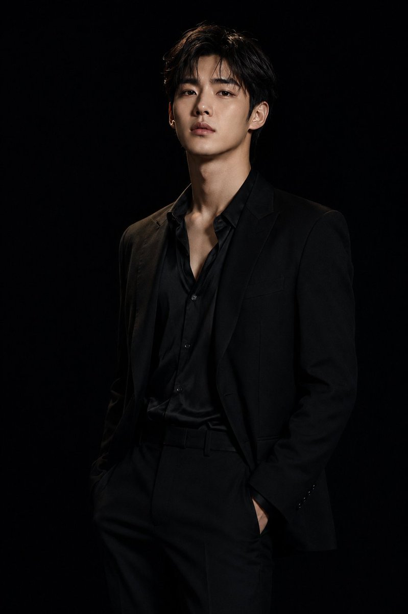High-Fashion Studio Editorial Portrait