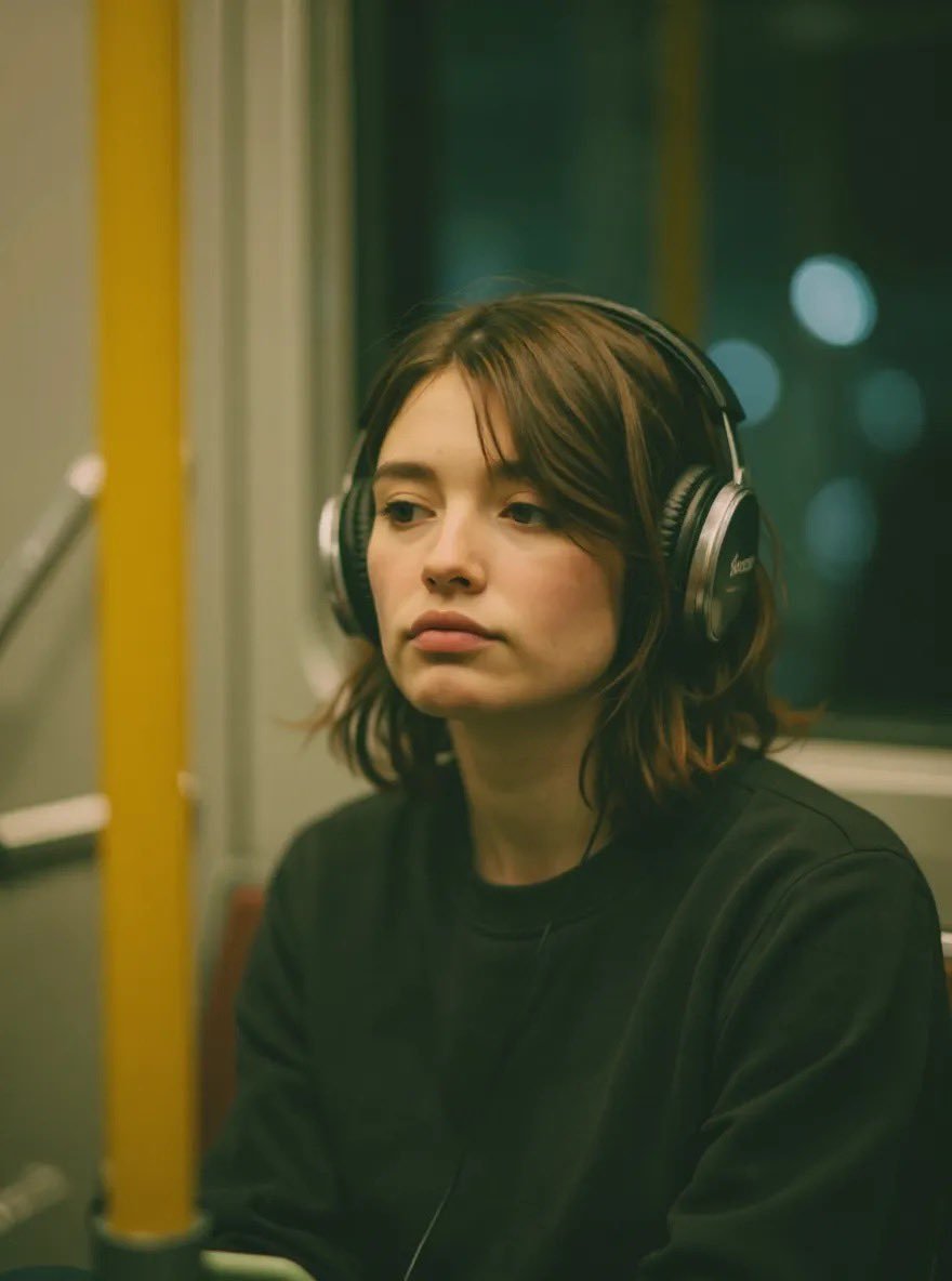 Cinematic Recording Studio Portrait