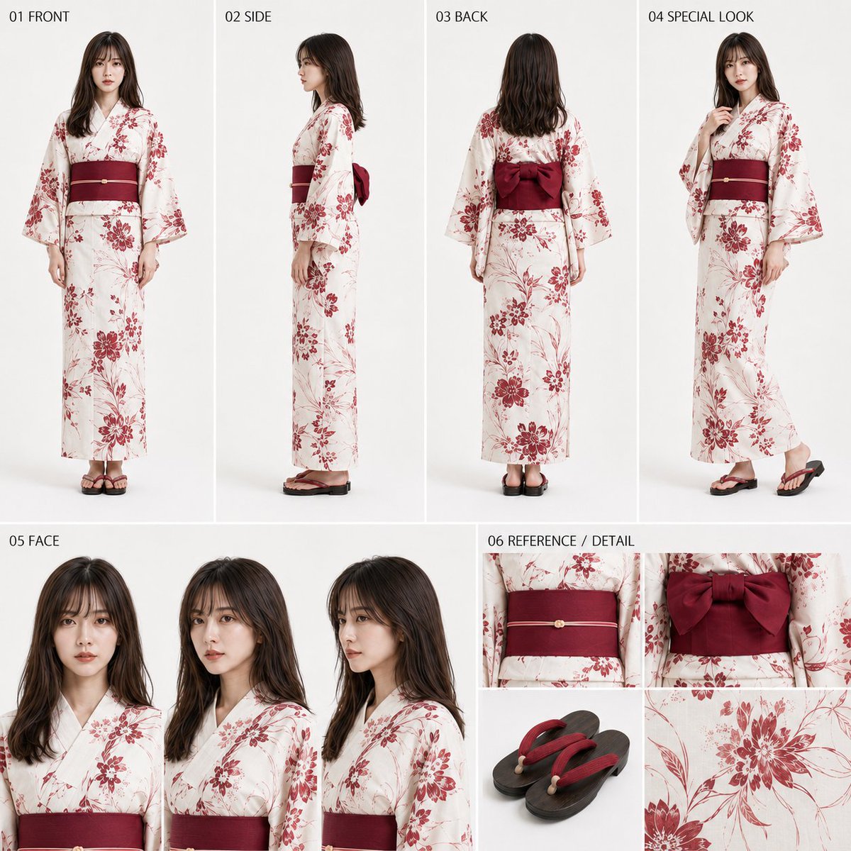 Yukata Character Sheet Generator