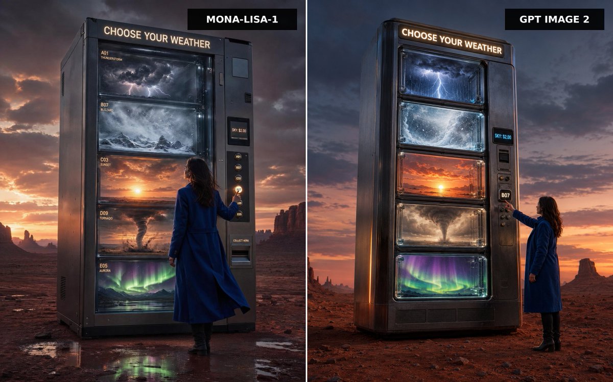 Weather Vending Machine Comparison