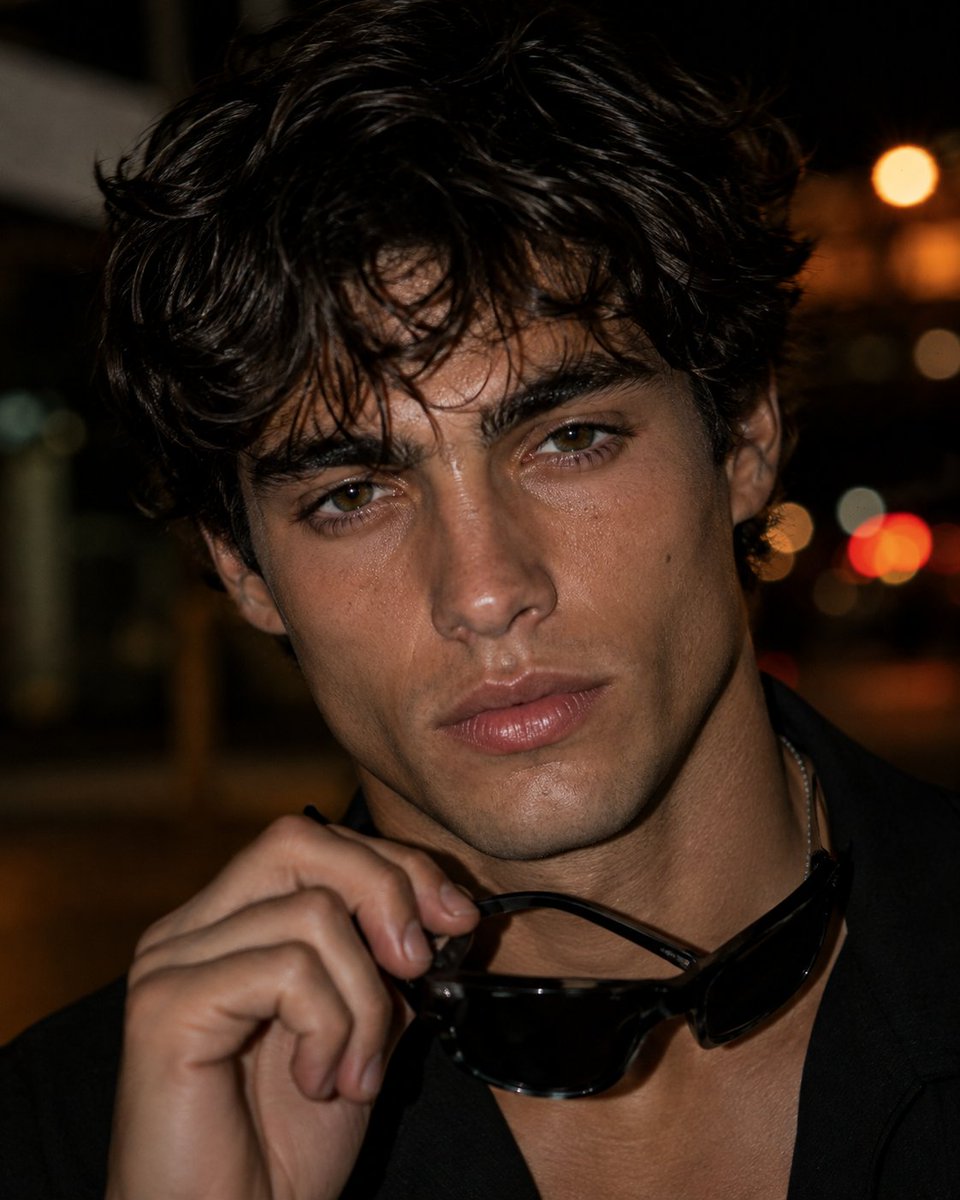 Photorealistic Male Editorial Portrait
