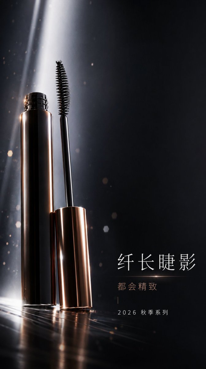 Professional Mascara Brand Key Visual