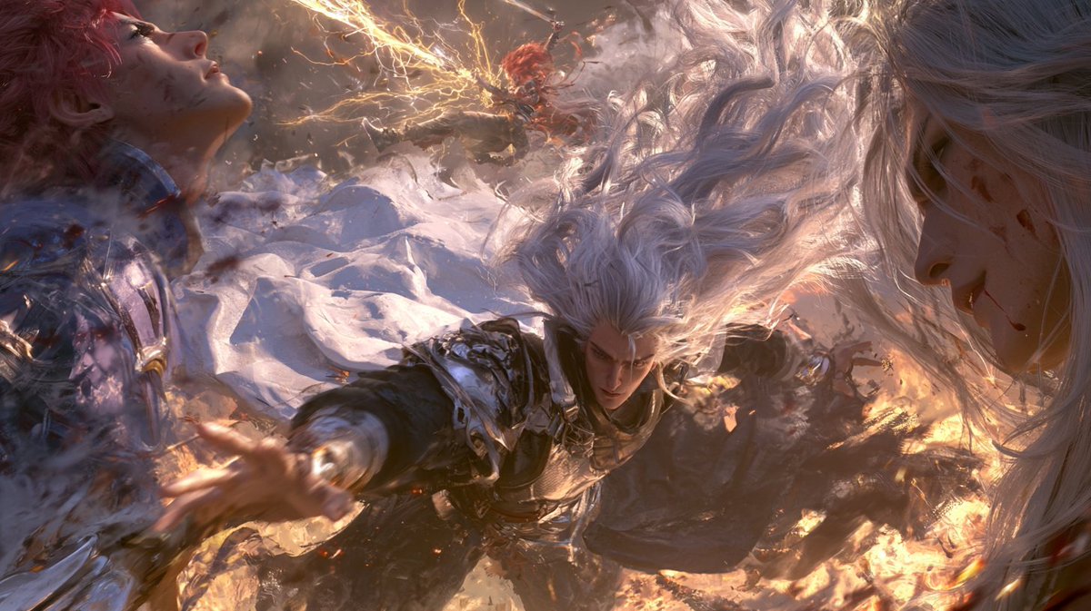 Cinematic Immortal Fantasy Battle
