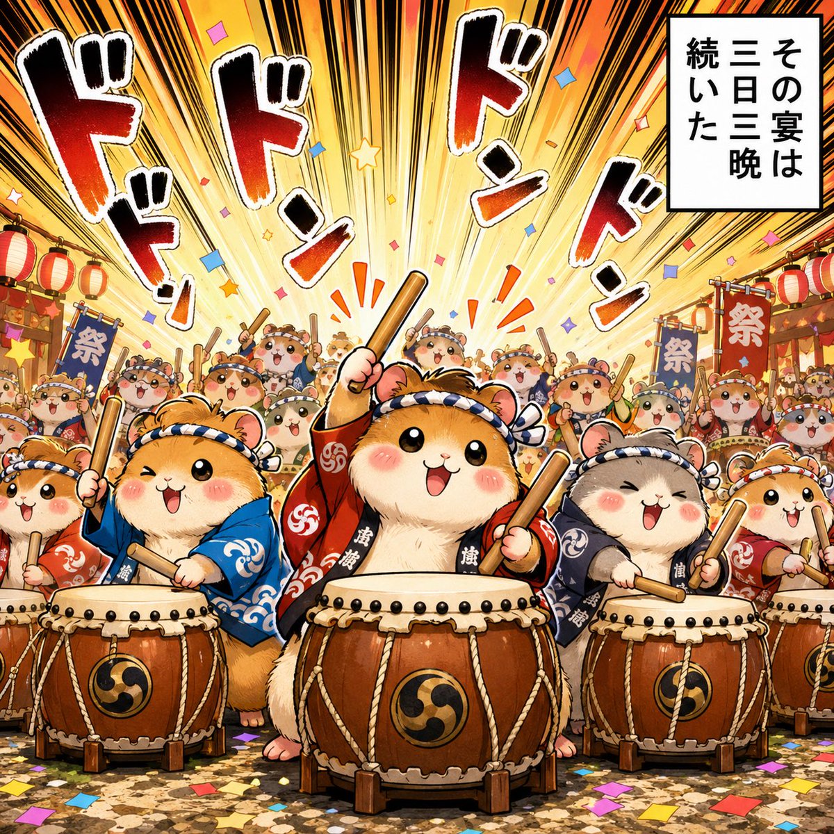Hamster Taiko Festival