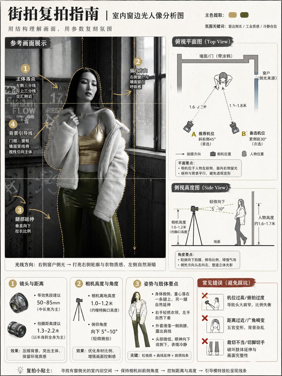Photography Tutorial and Camera Setup Infographic