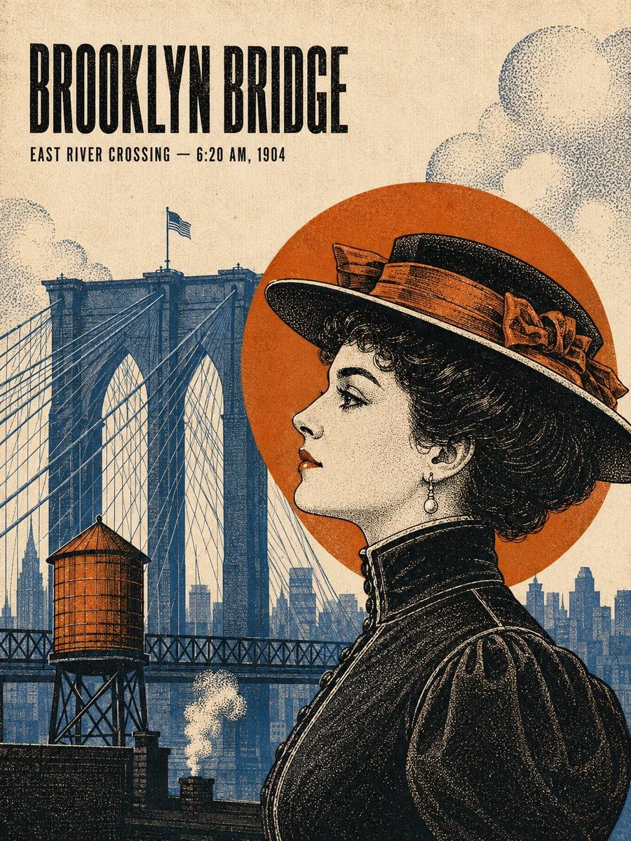 Vintage New York Art Deco poster